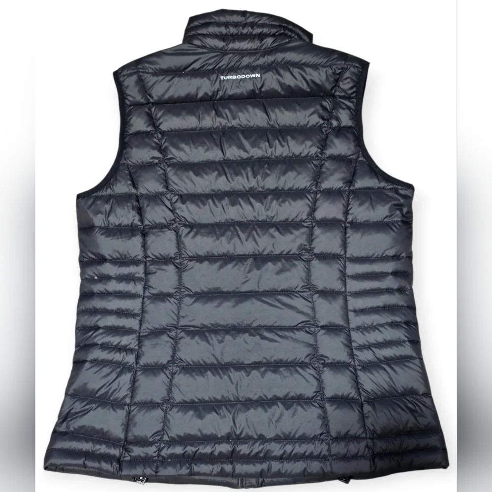 Columbia Black Men's Voodoo Falls 590 Turbodown Vest In Large OmniHeat, Like New